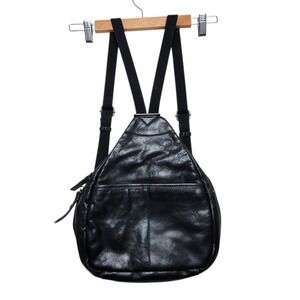 Backpack Sling Travel Bag Genuine Leather Crossbody Chest Bag Daypack India **